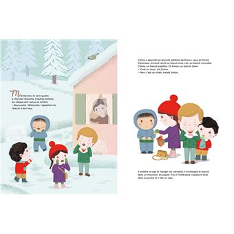 Deux frères dans la neige