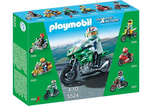 Playmobil Sports & Action 5524 Moto de Sport Verte