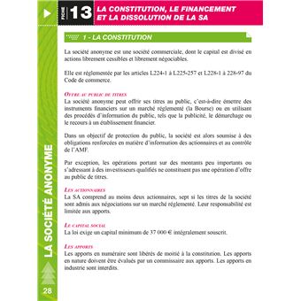 Top actuel Droit des sociétés 2022-2023