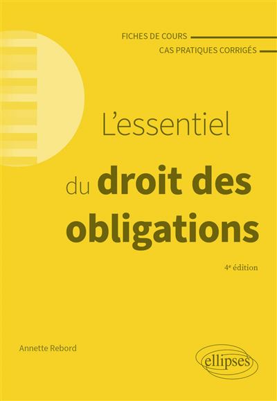 Essentiel du droit des obligations