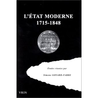 L'État moderne