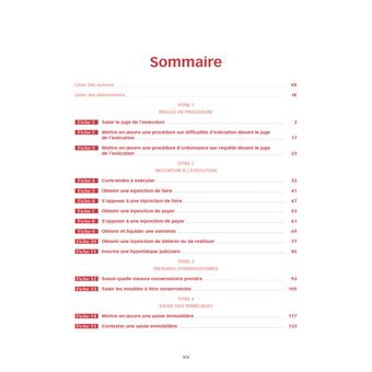 Guide des voies d'exécution 23/24