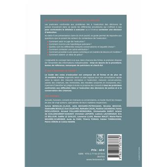 Guide des voies d'exécution 23/24