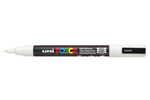 POSCA PC3M PTE FINE BLANC PC3M BLANC 1,5