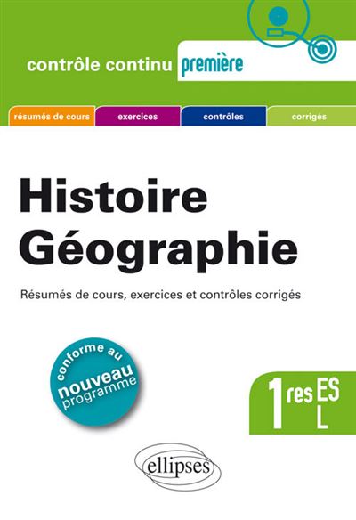 Histoire-Géographie 1ère S, L et ES