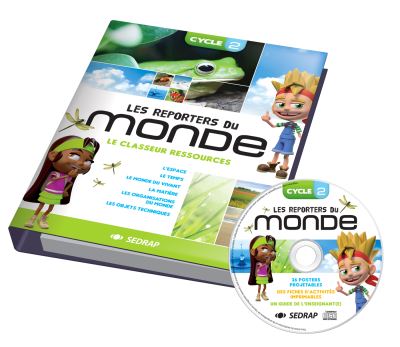 LES REPORTERS DU MONDE (Classeur+CD)