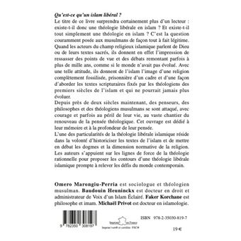 Qu'est-ce qu'un Islam libéral ?