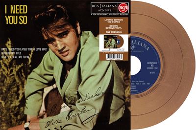 I Need You So Edition Limitée Vinyle Marron