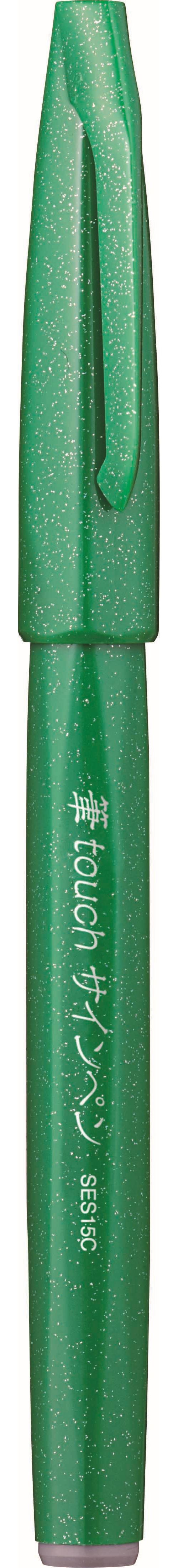Pentel Brushsign Pen Groen