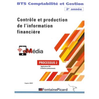 Processus 2 Bts 2eme Annee Comptabilite Et Gestion Broche Hugues Jenny Achat Livre Fnac