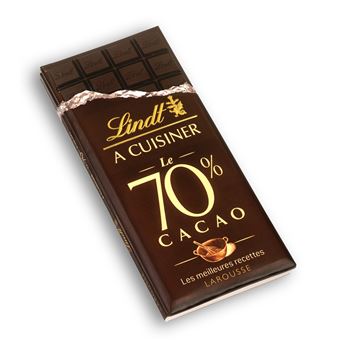 Lindt à cuisiner 70 % cacao - Les meilleures recettes Les meilleures  recettes - cartonné - Collectif - Achat Livre