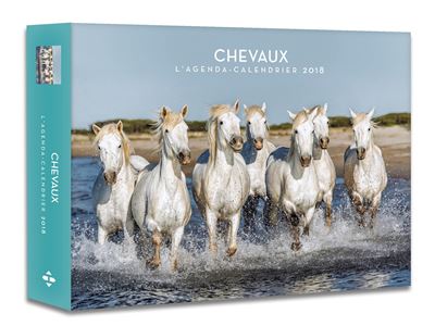 L'agenda-calendrier Chevaux 2018
