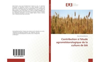 Contribution à l'étude agrométéorologique de la culture de blé