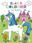 Bloc à colorier  - Les licornes