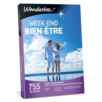 Coffret cadeau Wonderbox Week-end bien-être - Coffret cadeau - Achat ...