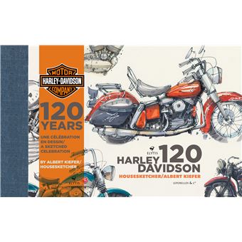 Harley-Davidson 120 - Une célébration en dessin