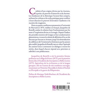 Magie et rhétorique en Grèce ancienne