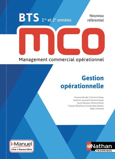 Bts Mco Gestion Opérationnelle Corrigé Pdf www.fnac.com