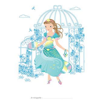 Princesses des 4 saisons - bloc à spirale