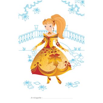 Princesses des 4 saisons - bloc à spirale