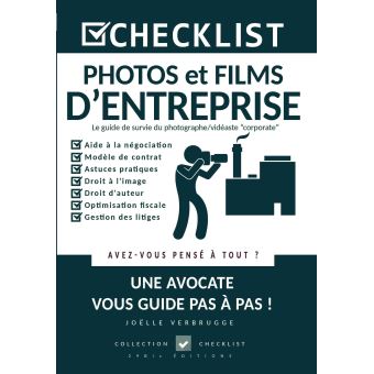 Checklist photos et films d'entreprise