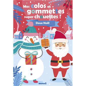 Mes colos et gommettes super chouettes ! Doux Noël
