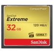 SandisK Carte Mémoire Extreme Compact Flash 32 Go 120 Mo/sec