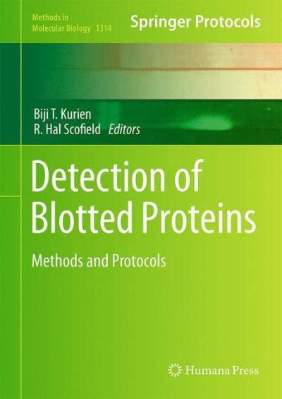 Detection of blotted proteins
