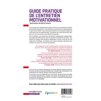 Guide pratique de l'Entretien Motivationnel