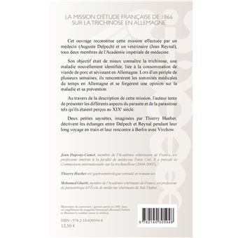 La mission d'étude française de 1866 sur la trichinose en Allemagne