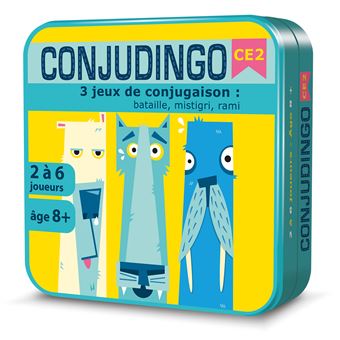 ConjuDingo CE1 - jeu de conjugaison - programme de CE1 par Aritma