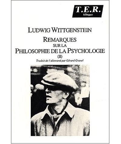 Remarques,2:sur philo.de la psychologie