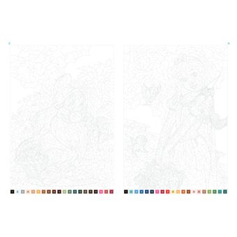 Coloriages mystères Disney - Saisons