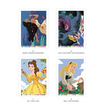 Coloriages Mystères Disney - Tome 8 - SOLUTIONS 