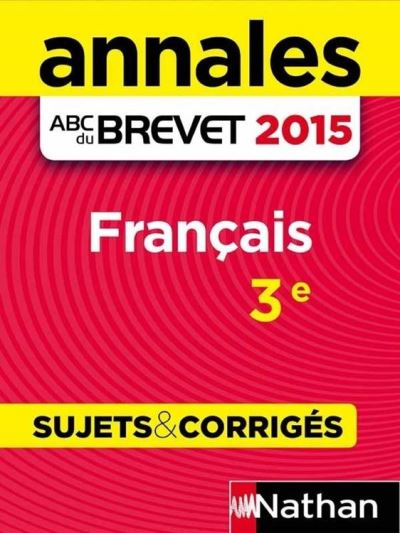 Annales ABC du BREVET 2015 Français 3e - ebook (ePub) - Me Cécile ...