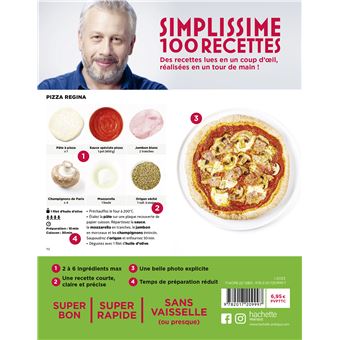 Simplissime 100 recettes Pizza Party