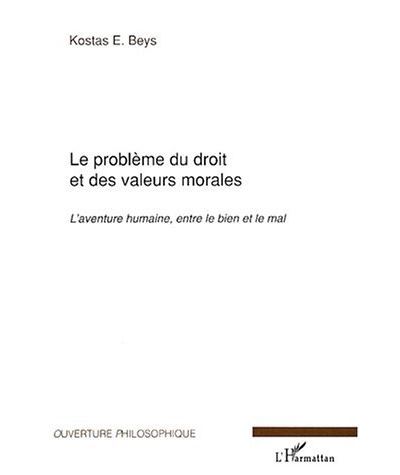 Le problème du droit et des valeurs morales