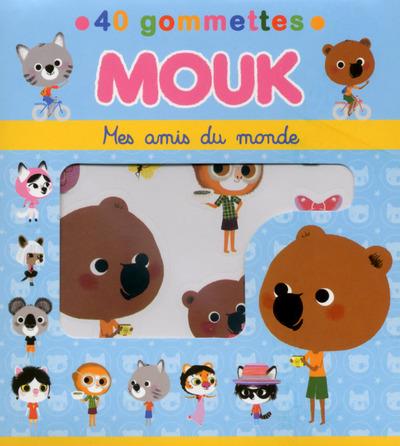 Mouk Mes amis du monde - 40 gommettes