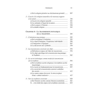 La tradition des francs-maçons - Histoire et transmission initiatique