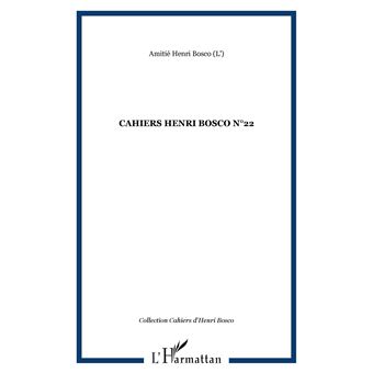 Cahiers henri bosco