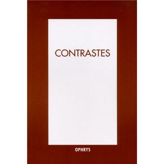 Contrastes - mélanges offerts à Jacqueline Guillemin-Flescher