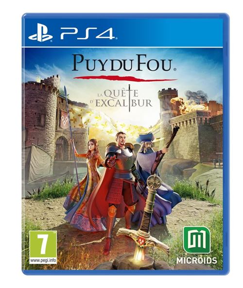 Puy du Fou La quête d'Excalibur PS4