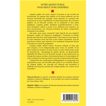Notre argent public pour mieux vivre ensemble