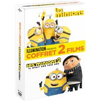 Coffret Minions 1 et 2 DVD