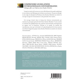 Comprendre les relations internationales contemporaines