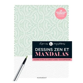 Lignes mystères - Dessins zen et mandalas