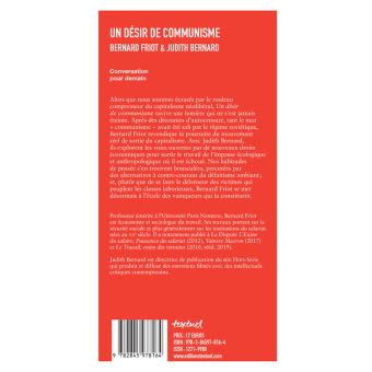 Un désir de communisme