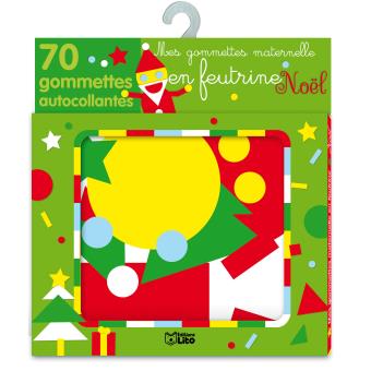 Mes gommettes de Noël en feutrine - broché - Collectif - Achat Livre | fnac