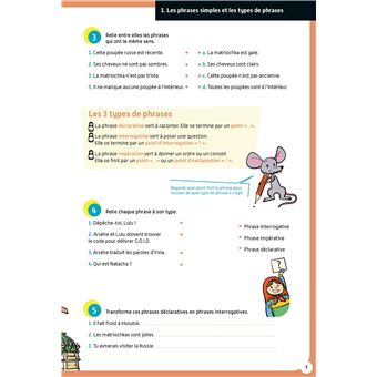 S'entraîner avec Arsène et Lulu - Français CM1