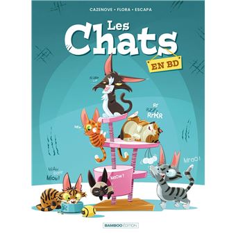 Les Chats en BD - tome 01